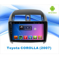 Android System Car DVD Player para Toyota Corolla 10.1 polegadas Touch Screen com GPS / Bluetooth / TV